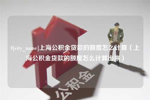 阜宁上海公积金贷款的额度怎么计算（上海公积金贷款的额度怎么计算出来）